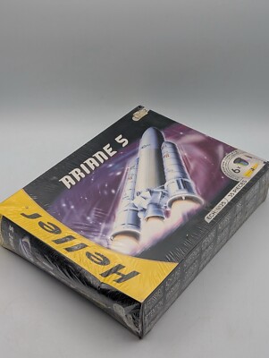 Heller Ariane 5 1/125 Scale Model Kit 35 Pieces New Sealed 80441