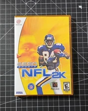 Dreamcast Sega Sports NFL 2K Custom Case - NO Game or Manual