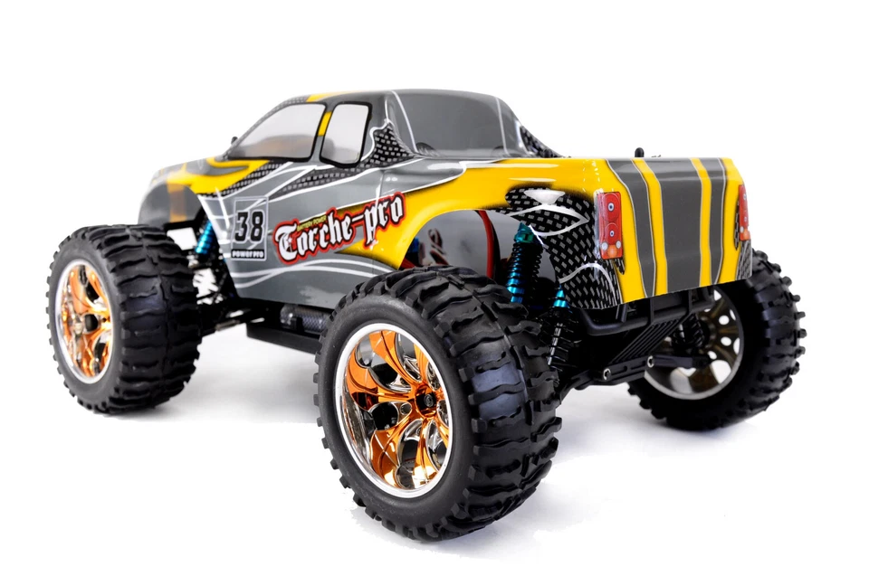 Torche Pro 1:10 Brushless Monstertruck RC 4WD 2,4GHz RTR Lipo Edition - Bild 2 von 4