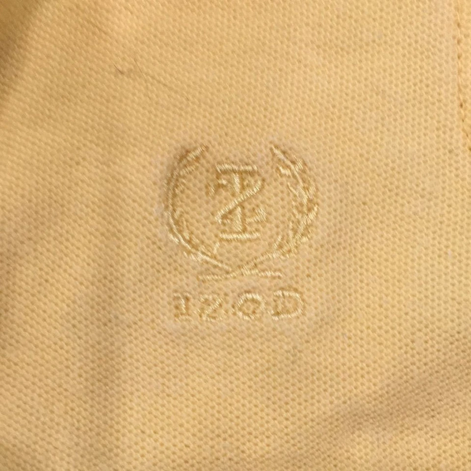 Polo Izod Bebé Niño Talla 6-9M Amarillo Bordado 100% Algodón Foto 4 de 4