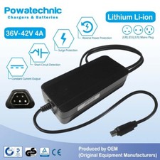 42V 4A Trapezoid 5pin Fast Charger for 36V Joycube Phylion DZL361005 B1571 ebike