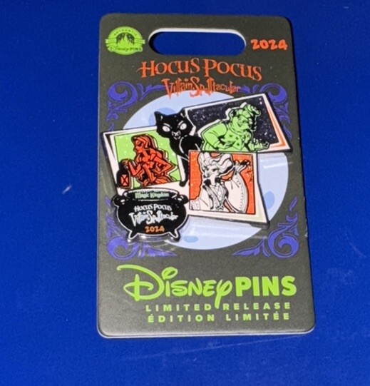 Disney Hocus Pocus Villain Spelltacular 2024 Pin LR