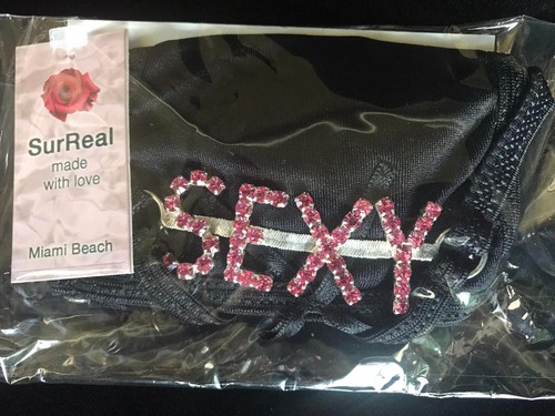 SEXY TANGA TANGA TANGA TANGA TANGA DE CRISTAL DE CUERDA G PANTY LENCERÍA DE LUJO EXÓTICA SEDE - Imagen 10 de 10