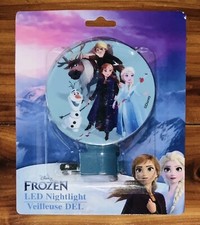 Disney Frozen Princesa LED Luz Nocturna Elsa Olaf Kristoff Anna Sven Reno NUEVO