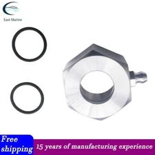 Marine Steering Tube Cable Grease Nut 7/8" Thread For OMC 2861 FSM068