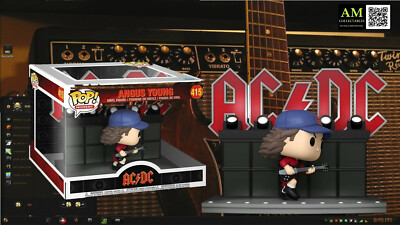 FUNKO POP ROCKS MOMENTS  - AC/DC - ANGUS YOUNG DANCE -  FIGUREN BOX #415