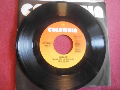 Wham! (Si80)  Wake Me Up Before You Go-Go 1984 Columbia 38-04552 US-Pressung