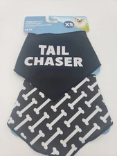 Dog Bandana tie on "TAIL CHASER"