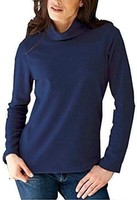 Pullover Fleecepullover Damen Von Eddie Bauer - Blau Gr. Xs Neu