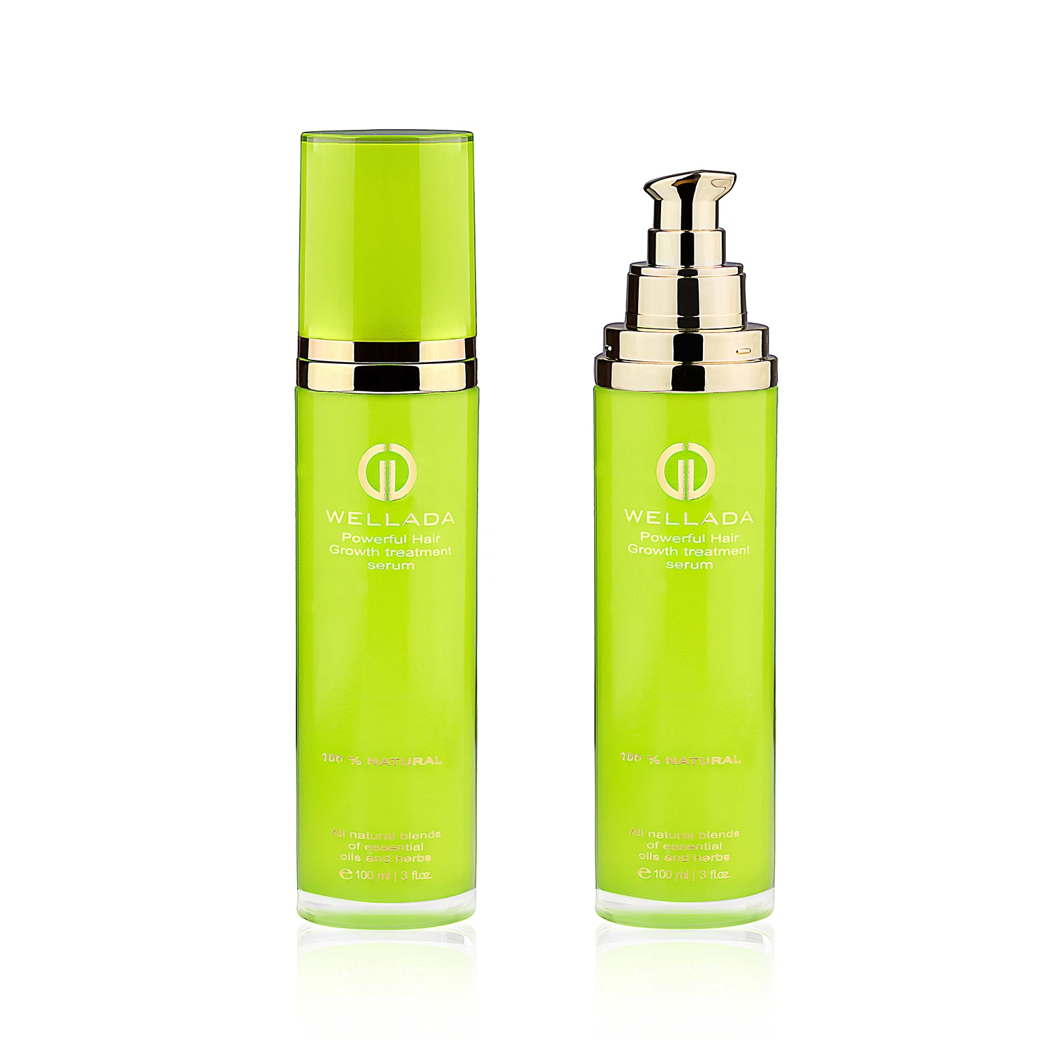 WELLADA. POWERFUL HAIR GROWTH TREATMENT SERUM. 100% NATURAL.