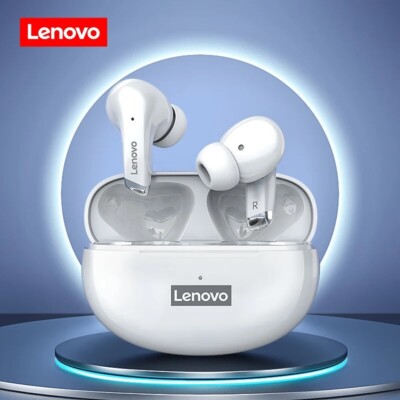 Original Lenovo LP5 Wireless Bluetooth Earbuds HiFi Music Earphones Headphones