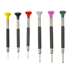 Horofix V-Blade Flat head Screwdriver Set of 6 with Spare Blades for Rolex Tudor