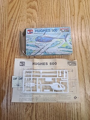 Mini Craft Hasegawa HUGHES 500 Highway Patrol HELICOPTER Model Kit 1176