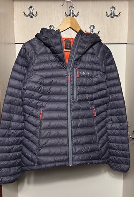 Rab Microlight Alpine Jacket for Women's size 10UK, US S in navy blue