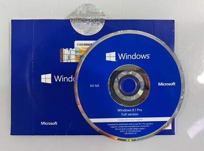 コンピュータ・IT Windows8.1 Windows 8.1 OEM 64-Bit - DVD & License Key #WN7-00615 | eBay