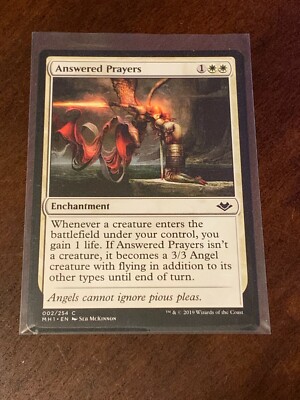 Magic the Gathering Modern Horizons Answered Prayers