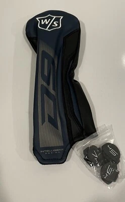 Wilson D9 Hybrid Head Cover W/ Tags Black Blue NEW! FREE SHIPPING!!!