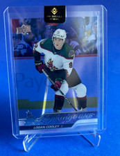 2023-24 UD Extended Logan Cooley Clear Cut Young Guns Rookie #701 Rare