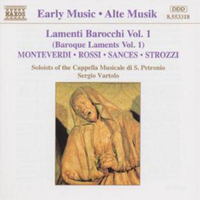 Various Composers Lamenti Barocchi (Baroque Laments) Vol.1 (Cd) Album