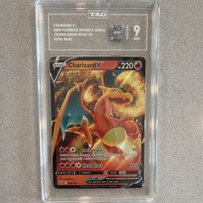 Pokemon TCG Charizard V Brilliant Stars 153/172 Full Art Holo Ultra Rare on eBay
