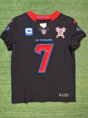 Authentic CJ Stroud Houston Texans Christmas Nike Vapor FUSE