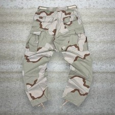 Vintage 90s Military Tactical Pants 32x32 Baggy Wide Leg Fit Desert Camo Cargos