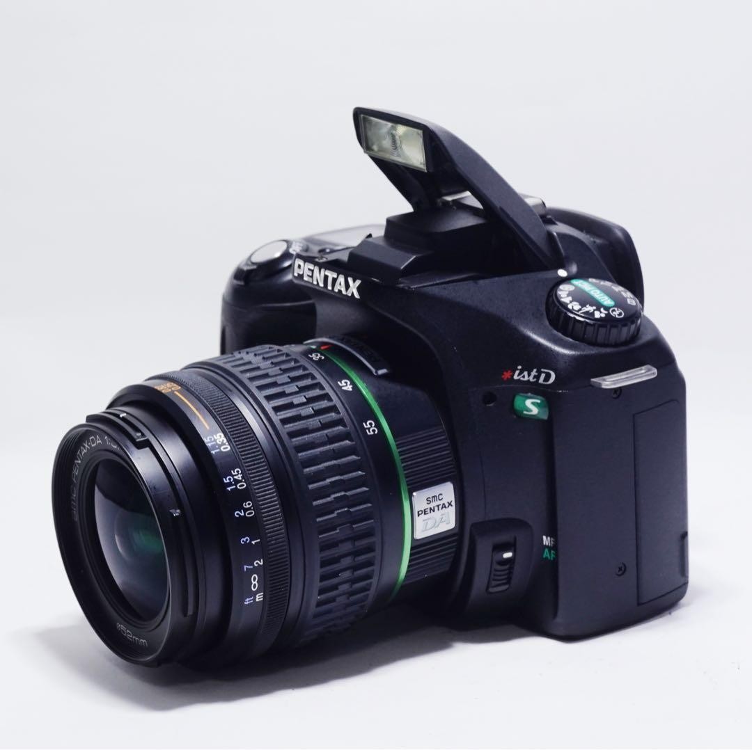 動作確認済 極美品 PENTAX ist DS 18-55mm レンズセット PENTAX ist DS Digital SLR Camera with 18-55mm Lens Tested
