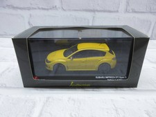 1/43 Kyosho J Collection Subaru Impreza WRX STI 2009 Spec C Yellow Minicar