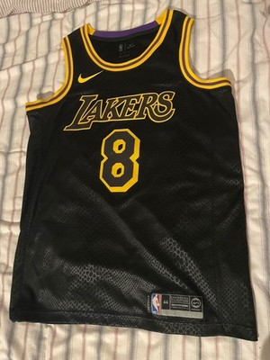 Nike Basketball Jersey NBA Kobe Bryant Los Angeles Lakers Mamba Collection M