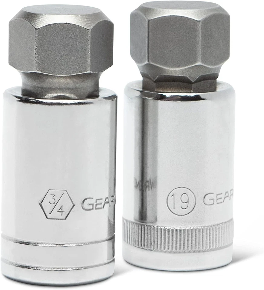 44-Piece SAE/Metric Hex Bit Socket Set: Chrome Finish, Durable 1/4”, 3/8”, 1/2” - Image 4 of 4