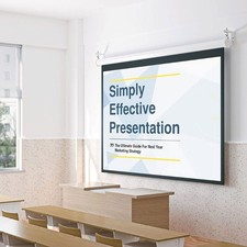Universal Bracket Projector Screen Hanger Adjustable Ceiling Mount for Projector