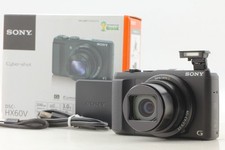 [Top MINT] SONY Cyber-shot DSC HX60V Black 20.4MP Digital Camera From JAPAN