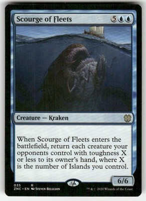 Scourge of Fleets 35 R Commander: Zendikar Rising NM Magic: The Gathering