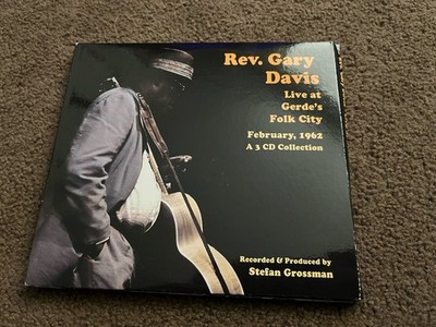 Rev. Gary Davis - Live At Gerde's Folk City Feb 1962 - CD X 3 (2009) Folk Blues