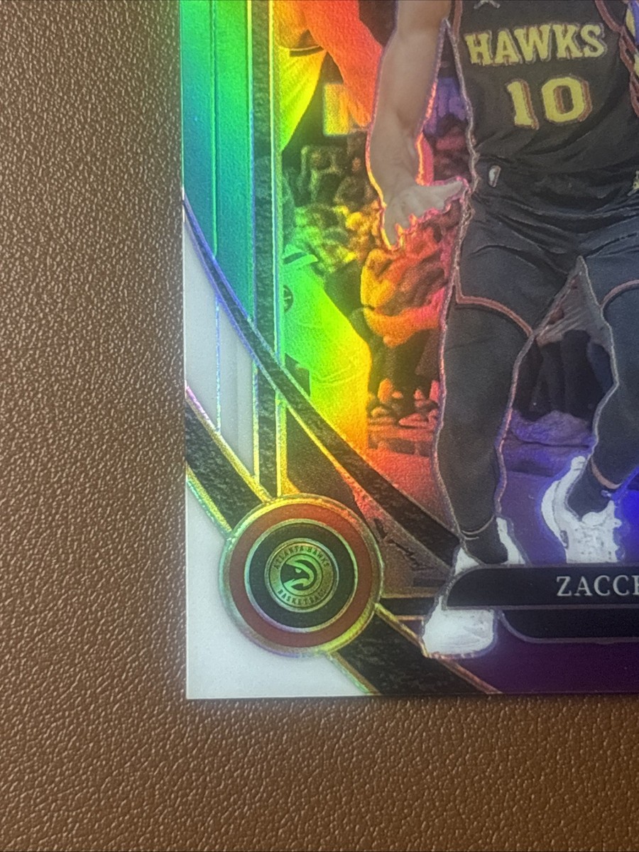 ZACCHARIE RISACHER RC Courtside Green White Purple Prizm 2024-25