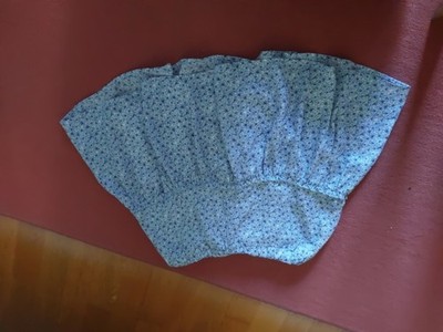 Rock NAKD Reborn × PAMELA hellblau mit Blumen Gr.38
