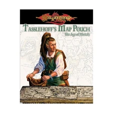 Sovereign Pres Dragonlance d2  Tasslehoff's Map Pouch - The Age of Mort Bag VG+