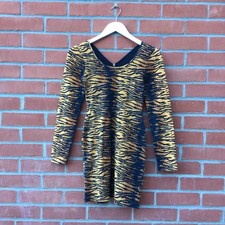 Mink Pink Animal Print Bodycon Dress - Size XS