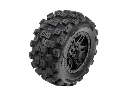 #ad #ad Pro Line Arrma Mini Kraton Badlands Pre Mounted Tire Split Six Wheels PRO1030110 $34.98
