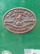 Antique Victorian S. Withers & Co Cast Iron Safe  Working Key  Collection Only