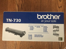 GENUINE BROTHER TN-730 BLACK TONER CARTRIDGE - FACTORY SEALED BOX - L2350dw
