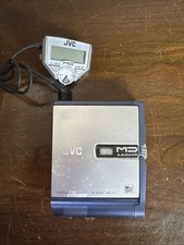 JVC Victor XM PJ1 BU Minidisc Portable Player For Parts Not Workin 100 Untested