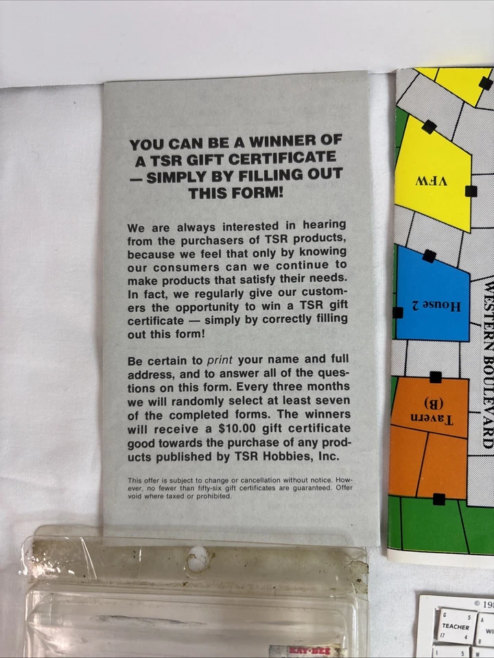 They've Invaded Pleasantville Microgame 1981 TSRMichael Price - Image 4 of 4