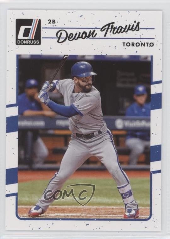2017 Panini Donruss Magenta Back Devon Travis #168 c4q