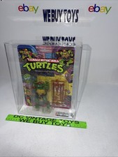 1988 Vintage TMNT MOC Raphael Playmates Soft Head Fan Club CAS 85 GRADED 10 back
