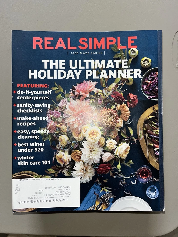 Real Simple Magazine Lot of 11 Life Made Easier Home Nov-Dec 2014, Jan-Oct 2015 - Image 3 of 4