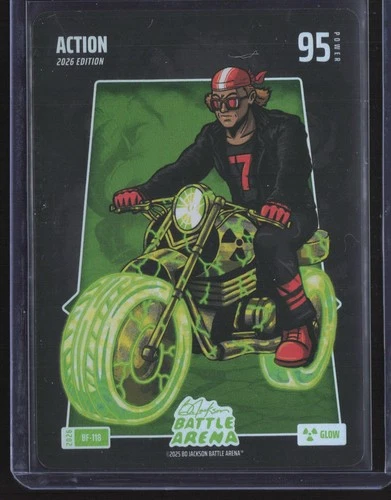 Bo Jackson Battle Arena ACTION Glow Foil BF-118 Jackson Holliday