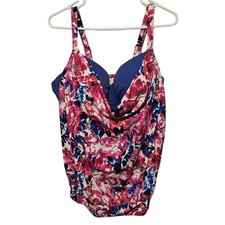 Swimsuits for All Wired Floral Tankini