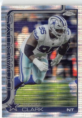 2025 Topps Chrome #73 Kenny Clark Pulsar Refractor