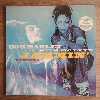 Bob Marley With MC Lyte    Jammin' (Remixes) 12'' EU-2000 1st PRESS NM/VG+